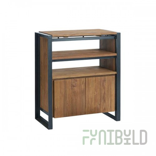 Chest of drawers with shelves Muris