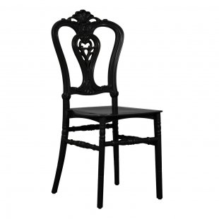 Chair Charisma NEW, plastic, black