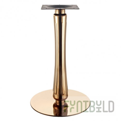 Chromed table base 1289