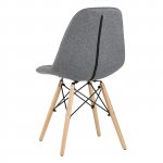 Chair DSW SOFT matting dark gray