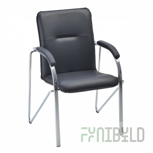 Chair-armchair Samba M, black