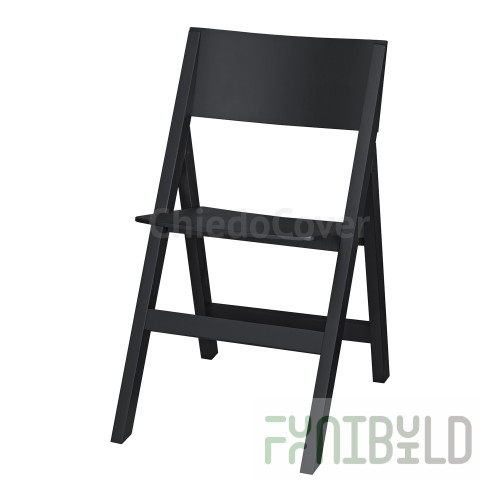 Folding chair Thorny, black