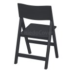 Folding chair Thorny, black
