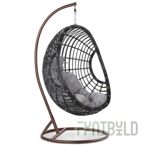 Hanging chair Jankov black