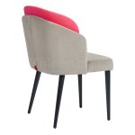 Half-chair Lily, gray-pink