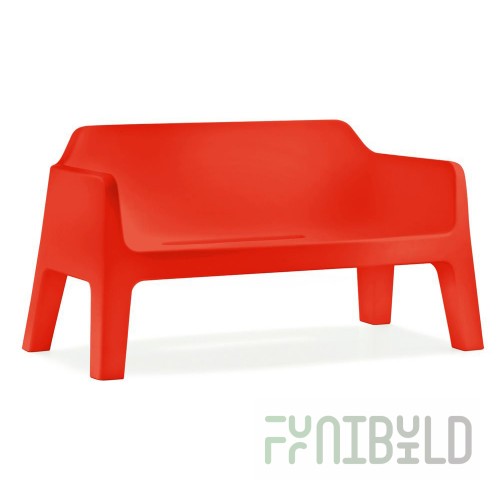 Sofa plastic Air Plus red