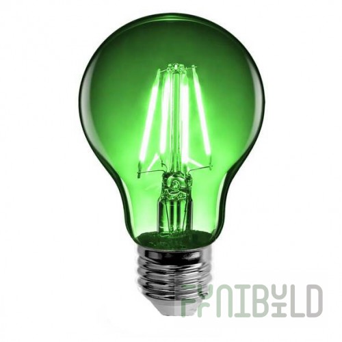 Decorative incandescent bulb Feit Edison Green