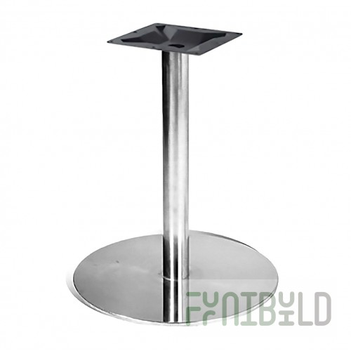 Chromed table base 1081