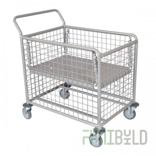 Stainless steel laundry cart, TP 19.1