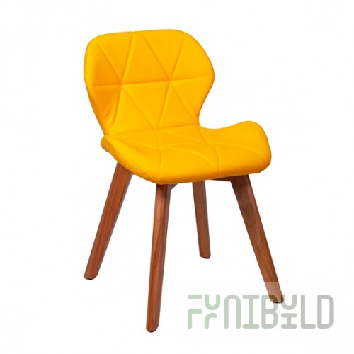 Chair Butterfly yellow, beech
