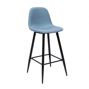Bar stool Valencia, blue