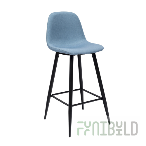 Bar stool Valencia, blue