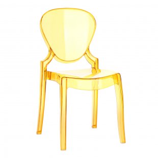 Chair Dystopia Yellow, plastic
