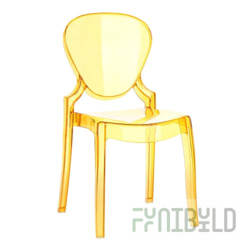 Chair Dystopia Yellow, plastic
