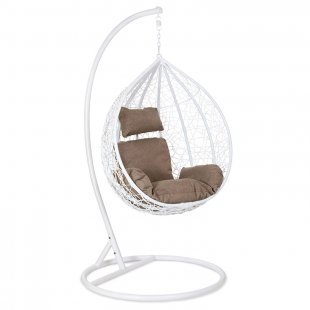 Hanging chair Backe made of artificial rattan