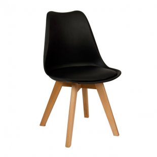 Eames W chair black