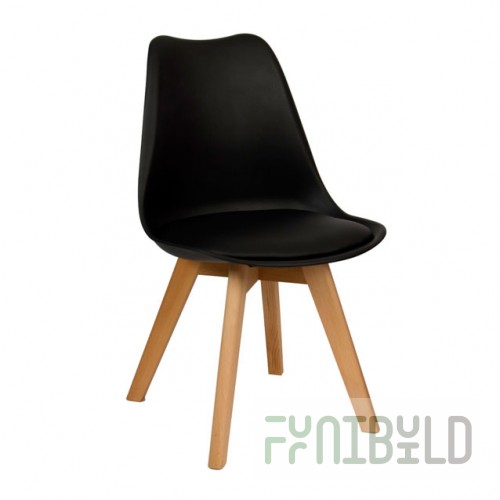 Eames W chair black