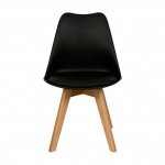 Eames W chair black