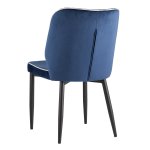 Lawrence chair velvet blue