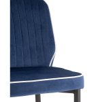 Lawrence chair velvet blue