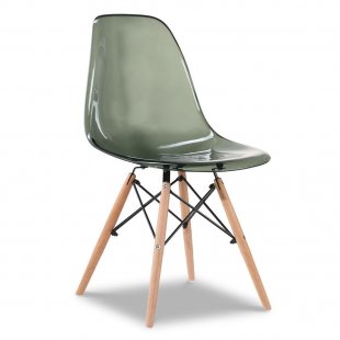 Eames chair, grey transparent