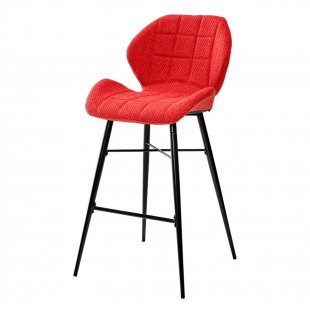 Bar stool MARCEL red