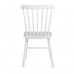 Tucker chair, white wood