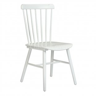 Tucker chair, white wood