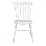 Tucker chair, white wood