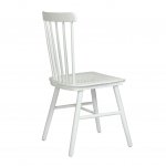 Tucker chair, white wood