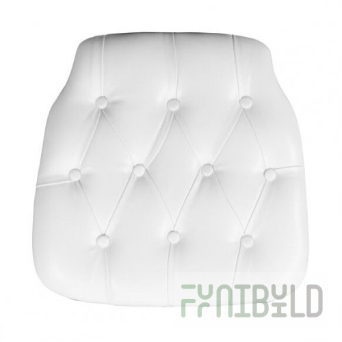 Chair Cushion Chiavari, Vinyl White