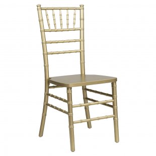 Chair Chiavari Champagne, wooden