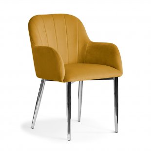 Tulip chair, honey