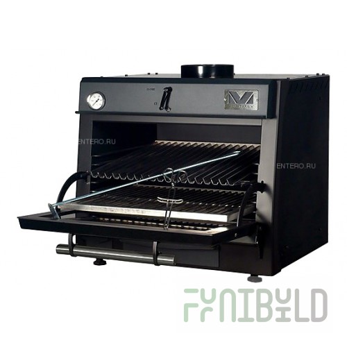 Wood fuel stove Vortmax CHO 44 LUX black