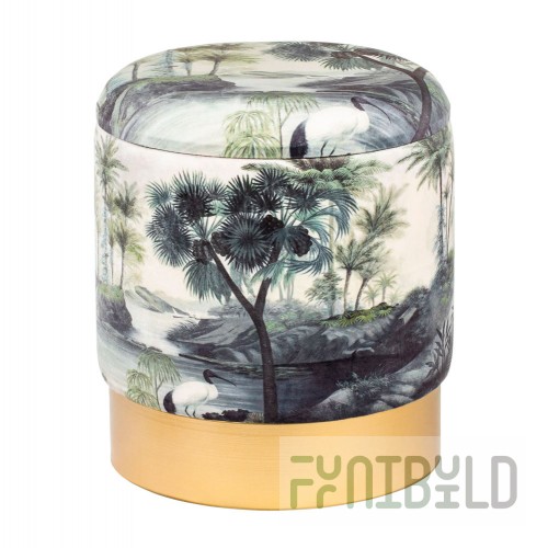 Pouf with lid Rashmar