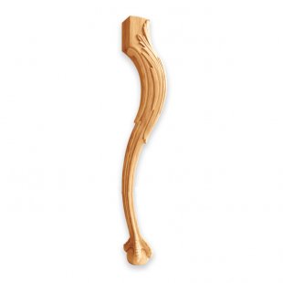 Wooden bent leg 35
