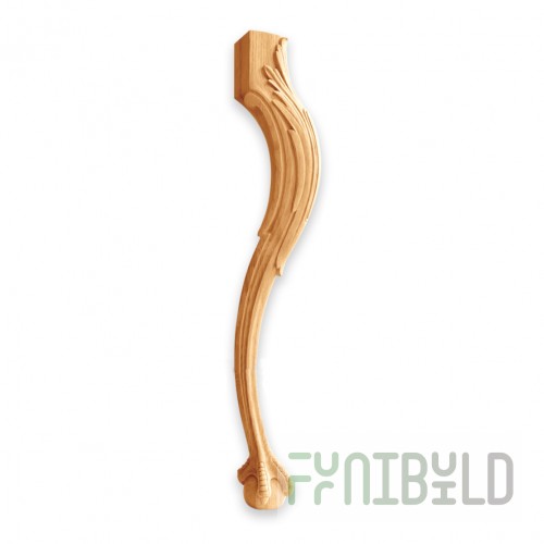 Wooden bent leg 35