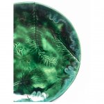 Serving plate, malachite 2