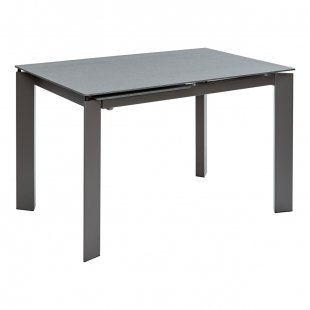 Corner table, stone gray