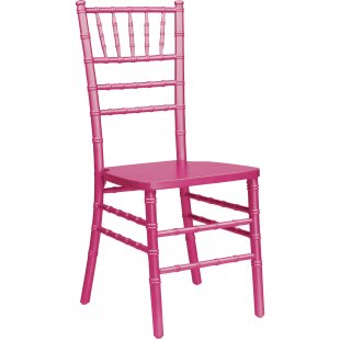 Chiavari Chair Deep Pink, Wooden