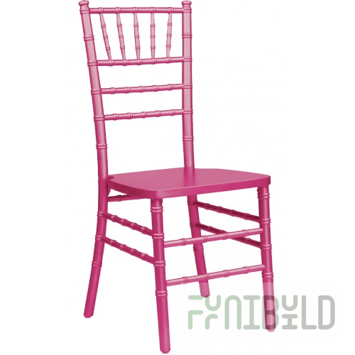 Chiavari Chair Deep Pink, Wooden