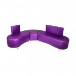 Pouf for the hall Evita, middle part