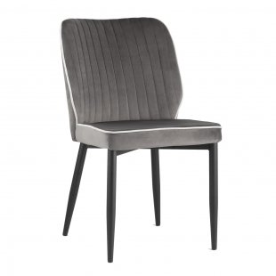 Lawrence chair anthracite velvet