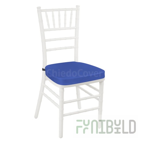 Cushion 01 for Chiavari chair, 5cm, blue