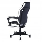 Gaming chair TopChairs Virage black and white