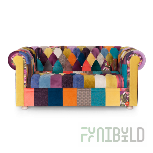 Patchwork sofa "Bergamo"