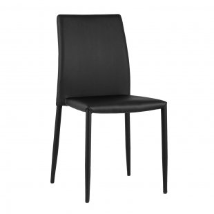 Chair ABNER eco-leather black