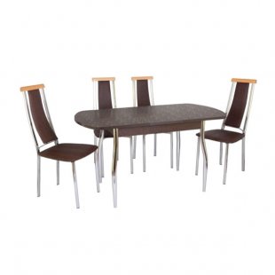 Milton table + 6 chairs Extra