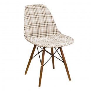 E01 Eames Chair Cover, Beige Check