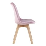 Frankfurt chair pink velor